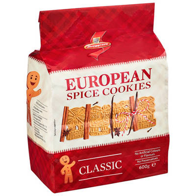 BORGGREVE Spiced Cookies Classic 600g