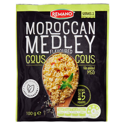 REMANO Moroccan Flavoured Cous Cous 100g