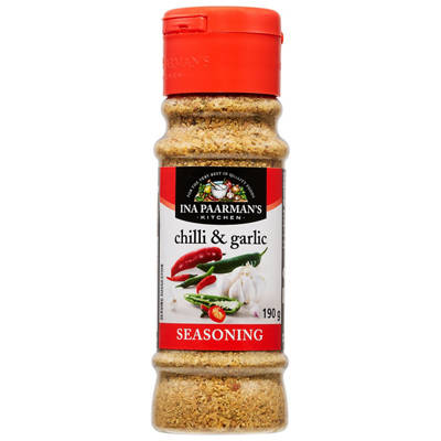 INA PAARMAN'S KITCHEN Chilli & Garlic Seasoning 190g