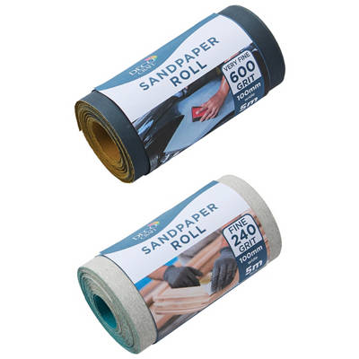 DECO CRAFT Sand Paper Rolls 5m