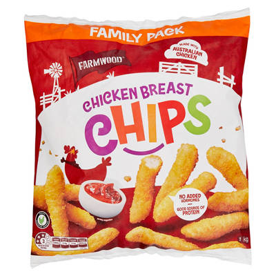 Chicken Breast Chips 1kg