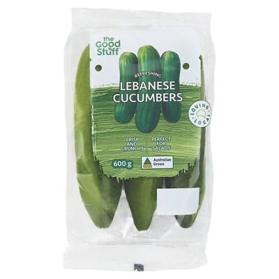Lebanese Cucumbers 600g