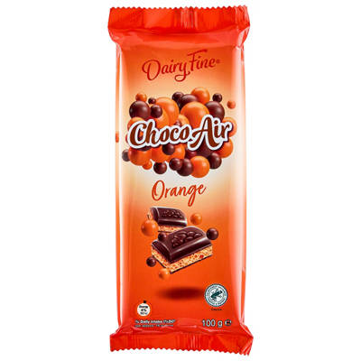 Choco Air Orange 100g
