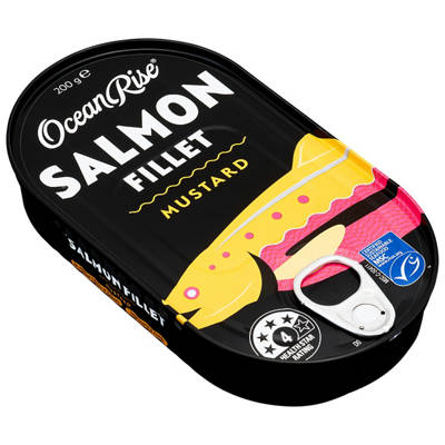 OCEAN RISE Salmon Fillet Mustard 200g
