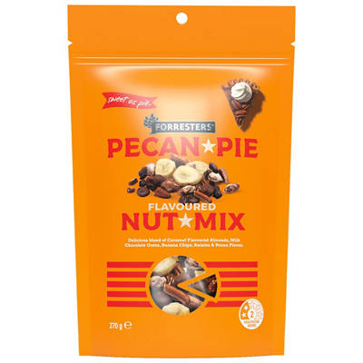 FORRESTERS Pecan Pie Flavoured Nut Mix 240g