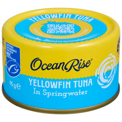 OCEAN RISE Yellowfin Tuna in Springwater 95g