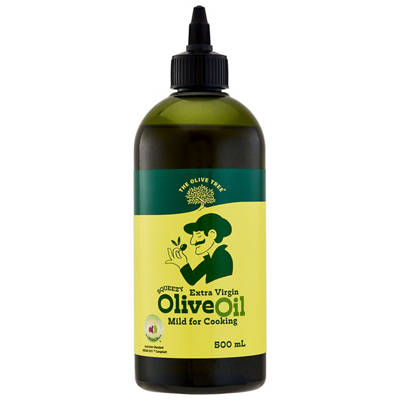 THE OLIVE TREE Squeezey Extra Virgin Olive Oil for Cooking 500ml