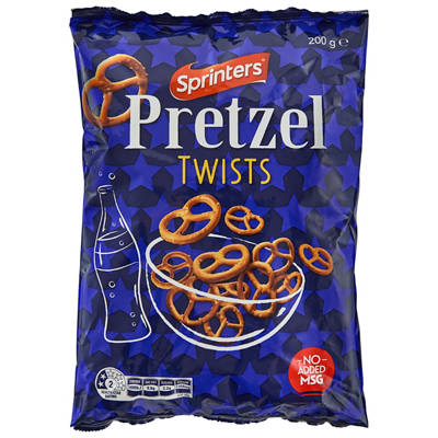 SPRINTERS Pretzel Twists 200g