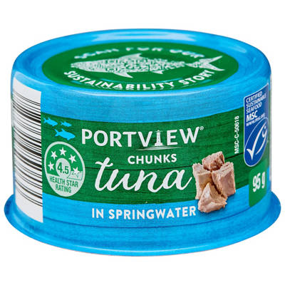 PORTVIEW Tuna Chunks in Springwater 425g