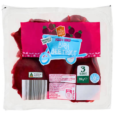 Prepacked Beetroot  250g