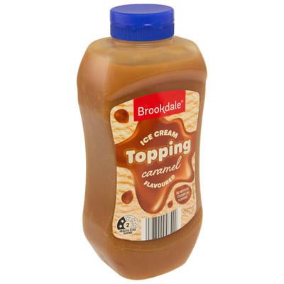 BROOKDALE Caramel Ice Cream Topping 625g, 625g — Aldi