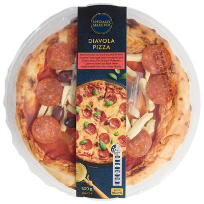 SPECIALLY SELECTED Diavola Pizza 500g