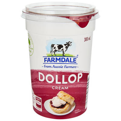 FARMDALE Dollop Cream 300ml