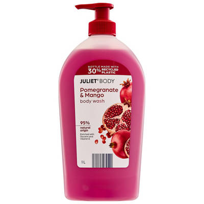 JULIET Body Wash Pomegranate & Mango 1L