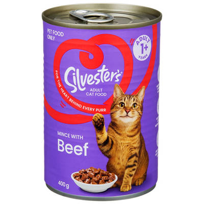 SILVESTERS Assorted Cat Food 400g