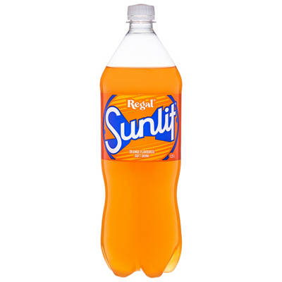 SUNLIT Orange Soft Drink 1.25L, 1.25L — Aldi