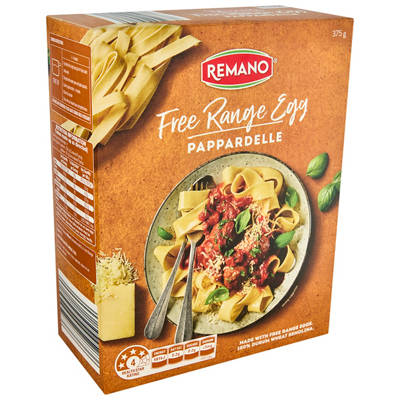 Free Range Egg Papardelle 375g