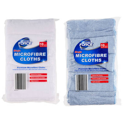 Microfibre Cloths Mega 10 Pack