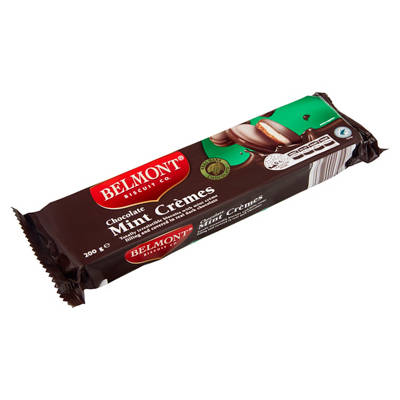 BELMONT BISCUIT CO. Chocolate Mint Cremes Biscuits 200g