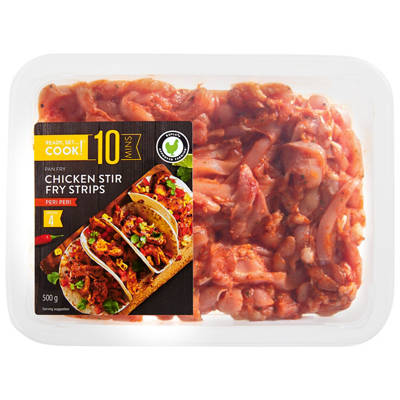 READY, SET…COOK! RSPCA Approved Chicken Stir Fry Strips 500g