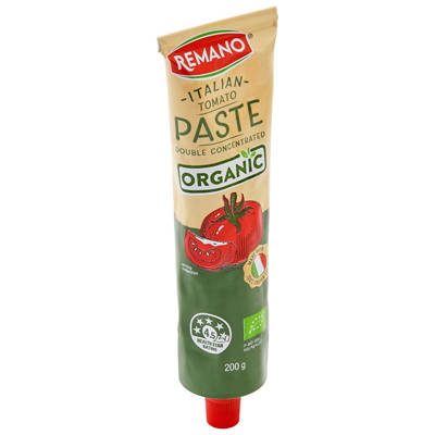 REMANO Organic Tomato Paste 200g