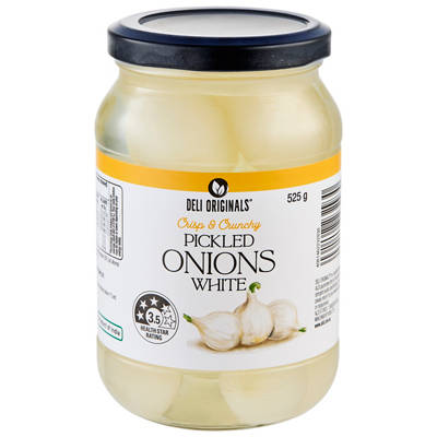 DELI ORIGINALS White Pickled Onions 525g