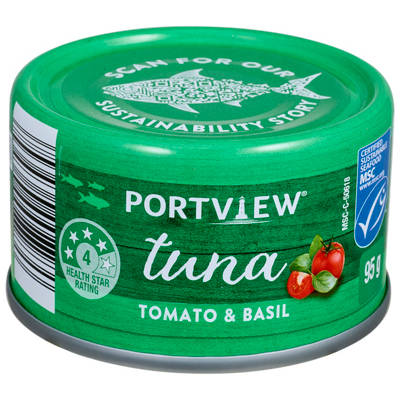Tomato & Basil Tuna 95g