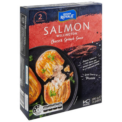 OCEAN ROYALE Salmon Wellington 2 Pack 280g