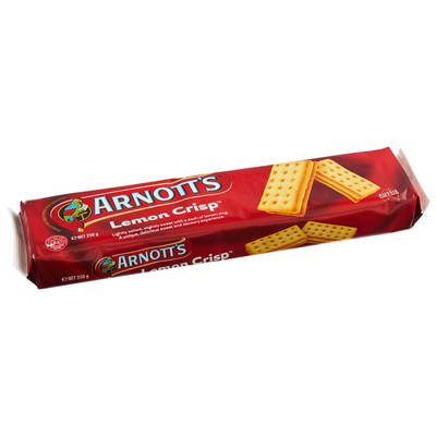 ARNOTT'S Lemon Crisp 250g
