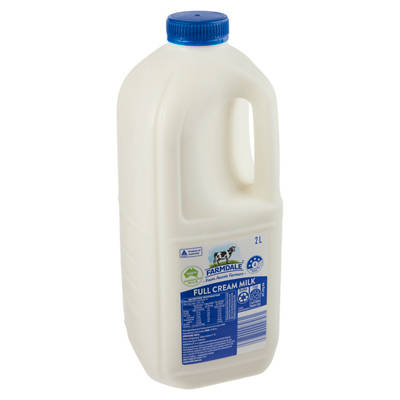 FARMDALE Full Cream Milk 2L