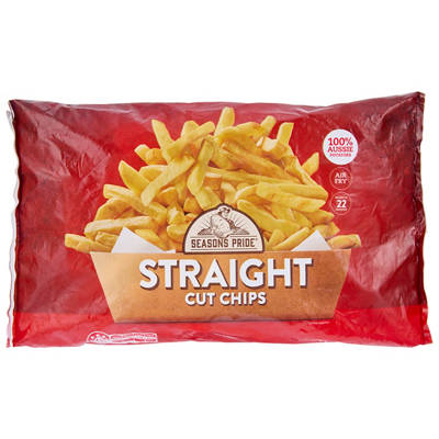 SEASONS PRIDE Frozen Straight Cut Chips 1kg