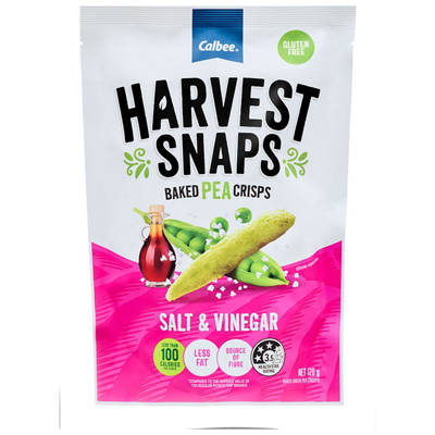 Harvest Snaps Salt & Vinegar 120g