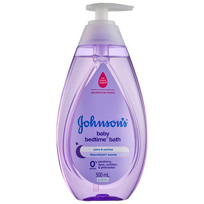 JOHNSON'S Baby Bedtime Bath 500ml