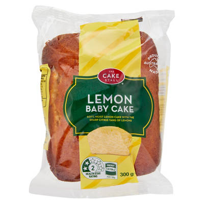THE CAKE STALL Lemon Baby Cake 300g