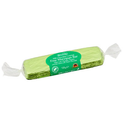 SCHLUCKWERDER Milk Chocolate Coated Hazelnut Praline Marzipan Bar 125g