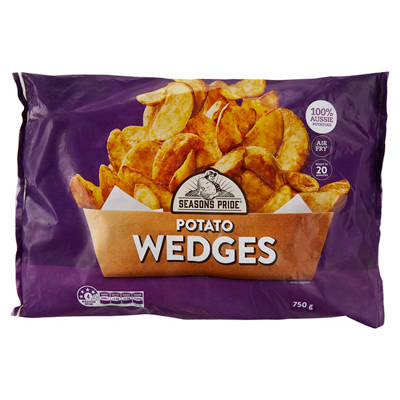 SEASONS PRIDE Potato Wedges 750g