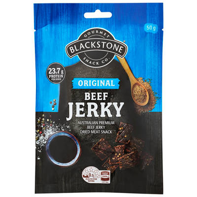 BLACKSTONE GOURMET SNACK CO. Original Beef Jerky 50g