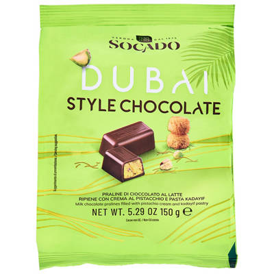 SOCADO Dubai Style Chocolate Bites 150g