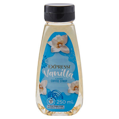 EXPRESSI Vanilla Flavoured Syrup 250ml