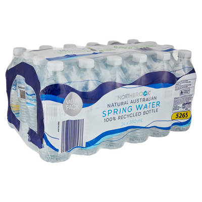 NORTHBROOK Natural Australian Spring Water 24x350ml