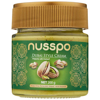 NUSSPO Dubai Style Pistachio Spread 200g