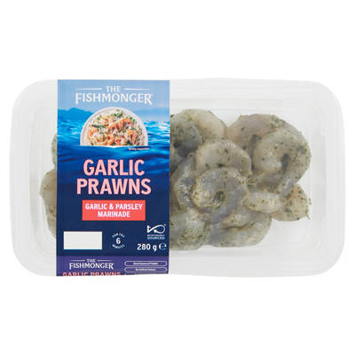THE FISHMONGER Garlic Prawns 280g
