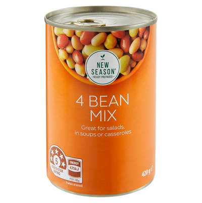 NEW SEASON 4 Bean Mix 420g