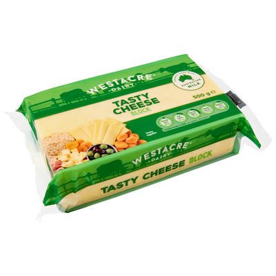 WESTACRE DAIRY Tasty Cheese Block 500g