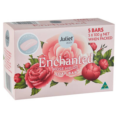 JULIET Assorted Soap Bars 5 Pack