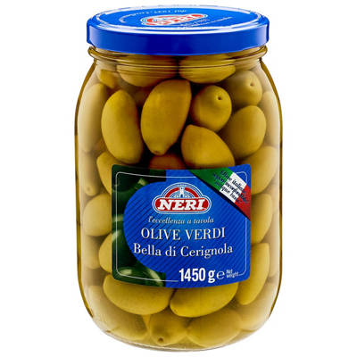 NERI Bella di Cerignola Green Olives 1.45kg