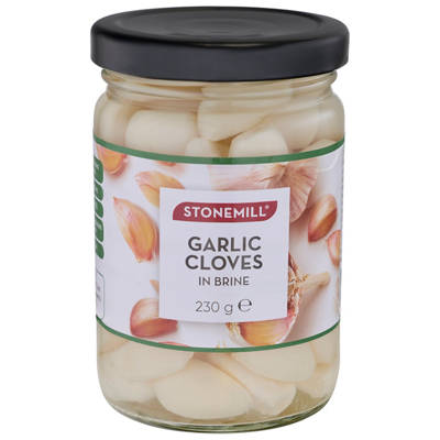 STONEMILL Garlic Cloves in Brine 230g