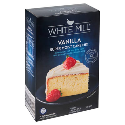 WHITE MILL Super Moist Vanilla Cake Mix 540g