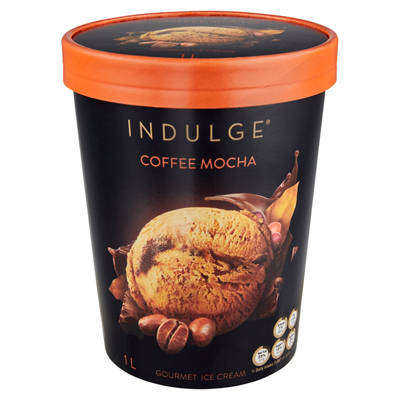 Coffee Mocha Gourmet Ice Cream 1L