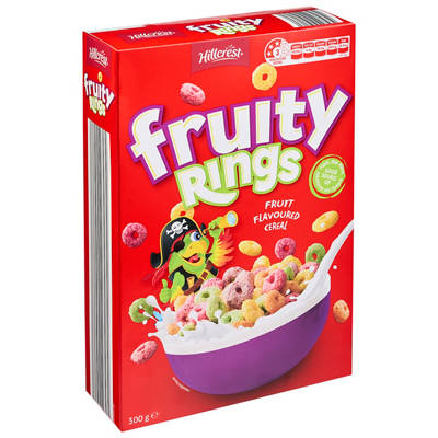 HILLCREST Fruity Rings 300g